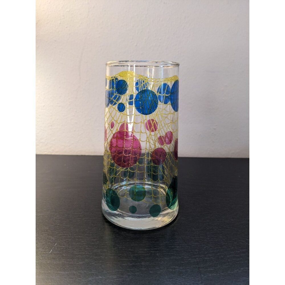 Vintage Midcentury Bartlett-Collins Highball Glass‎ in the Gibraltar Pat